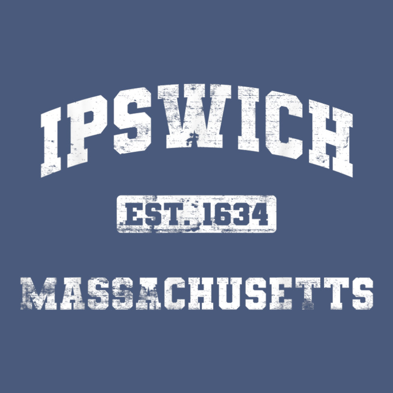 Ipswich Massachusetts Ma Vintage State Athletic Style Vintage Hoodie by trangStudio | Teevron