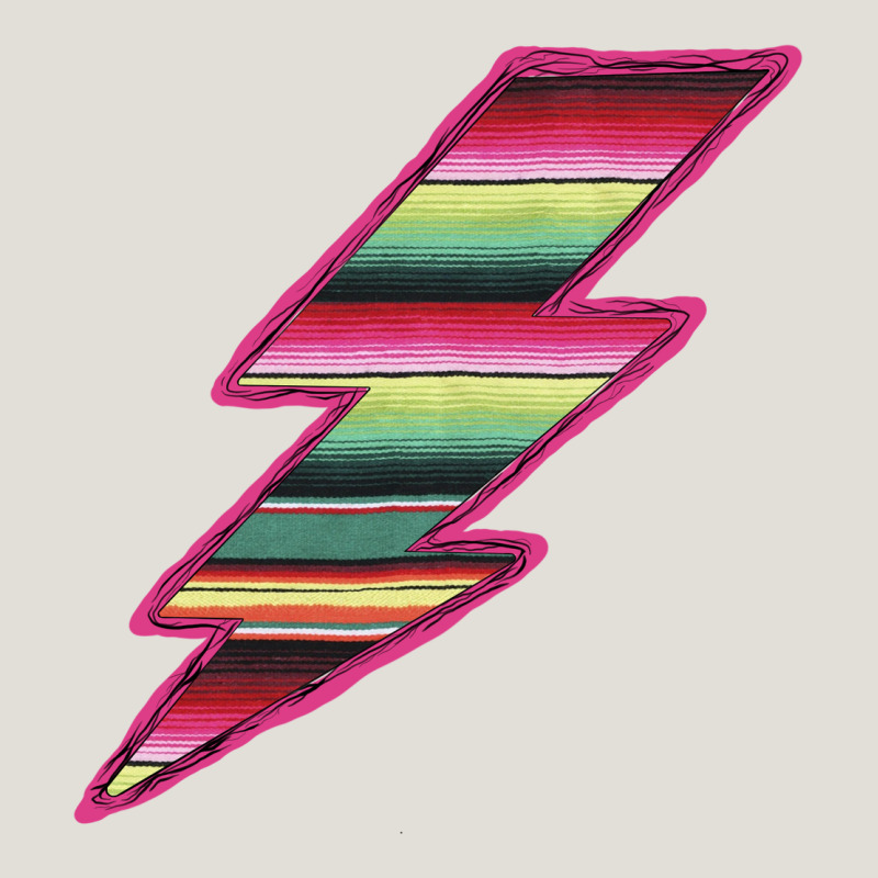 Pink Serape Lightning Heavy Core Tee by Bettercallsaul | Teevron