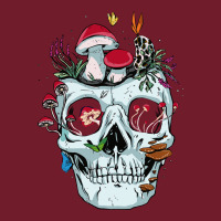 Halloween Skull Collector Mushrooms Flowers And Butterflies Sweatshirt Zipper Hoodie | Teevron