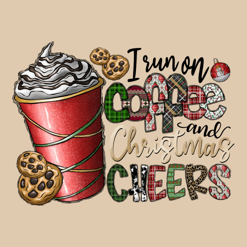 I Run On Coffee And Christmas Cheers Heavyweight Sweatshirt by CowhideDigitalArt | Teevron