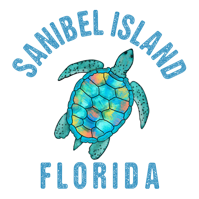 Sanibel Island Beach Design  Sea Turtle Illustration Gift Pullover Hoo Zipper Hoodie by trangStudio | Teevron