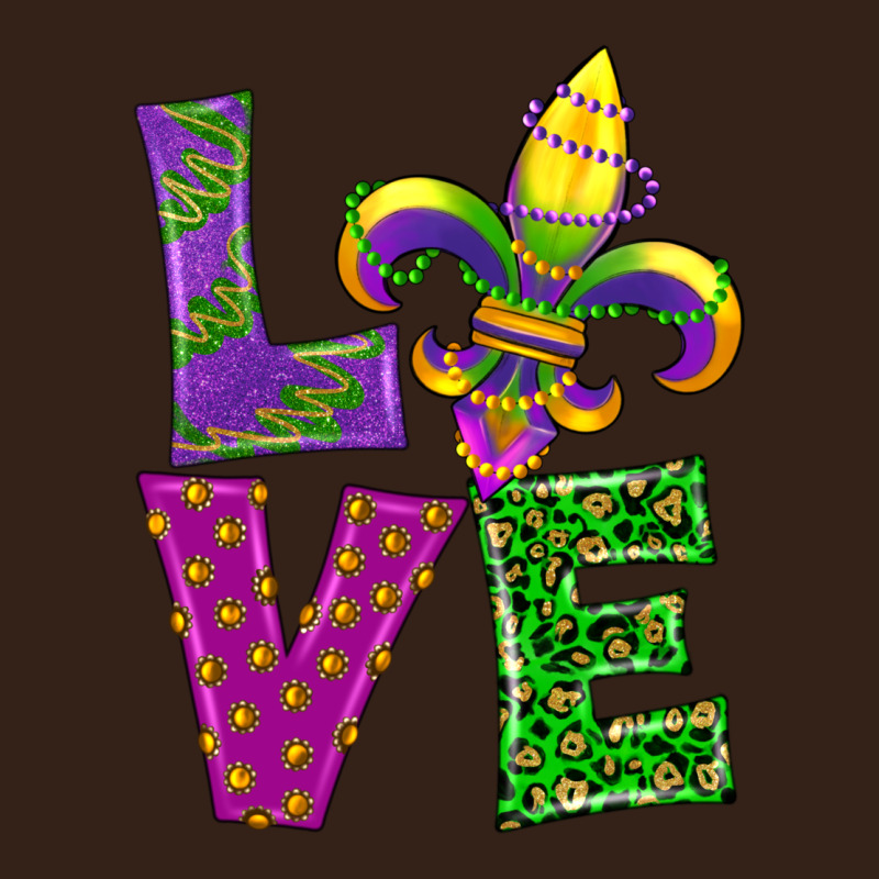 Mardi Gras Love Heavy Core Tee by RanaPortraitStore | Teevron