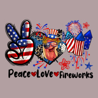 Peace Love Fireworks 4th Of July Vintage Hoodie | Teevron