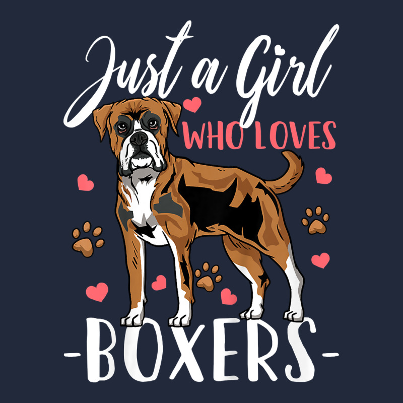 Kids Boxer Dog Just A Girl Who Loves Boxers Gift Premium Sweatshirt by trangStudio | Teevron