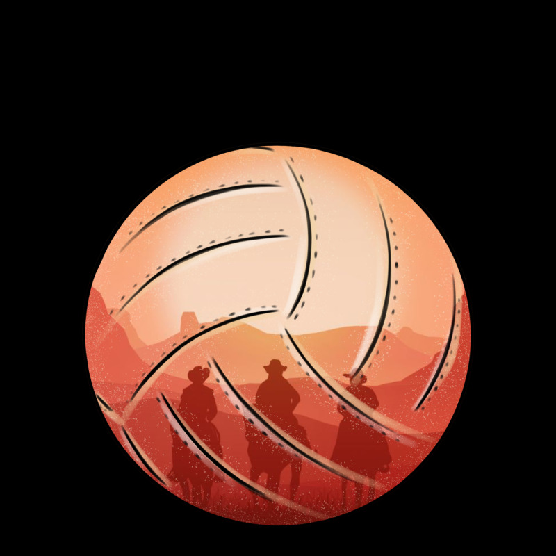 Cowboy Sunset Volleyball Heavy Core Tee by Bettercallsaul | Teevron