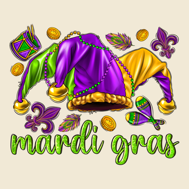 Mardi Gras With Jester Ladies Tee by NancyCooperArtShop | Teevron