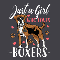 Kids Boxer Dog Just A Girl Who Loves Boxers Gift Heavyweight Hoodie | Teevron