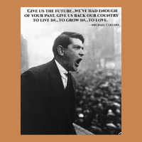 Michael Collins - Give Us The Future- Irish- Ireland -1916 Heavyweight Hoodie | Teevron