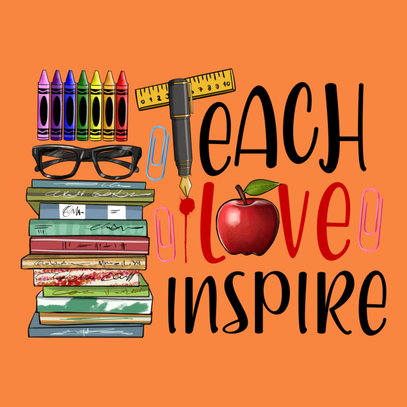 Teach Love Inspire Premium Sweatshirt by BarkalooDesign | Teevron