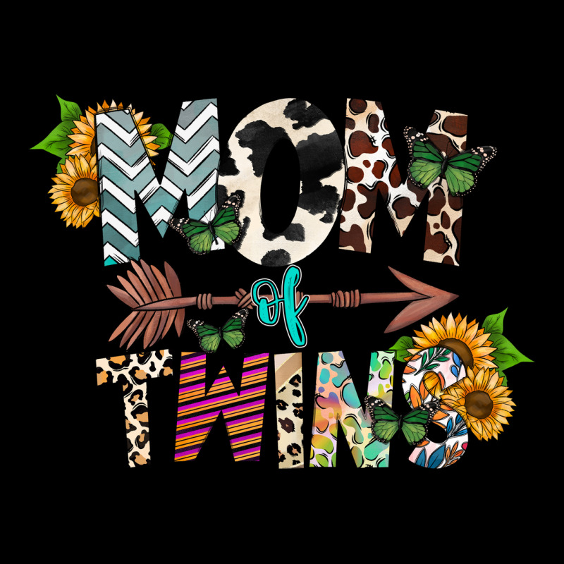 Mom Of Twins Heavyweight Sweatshirt by CowhideDigitalArt | Teevron