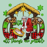 With God All Things Are Possible Santa Baby Jesus Classic Tee | Teevron