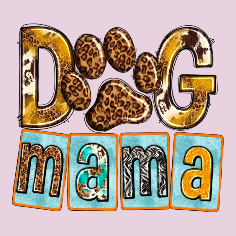 Dog Mama With Paw Ladies Tee by texasbilliewilder | Teevron