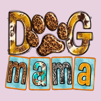 Dog Mama With Paw Ladies Tee | Teevron