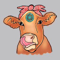 Cow  Turquoise Long Sleeve Tee | Teevron