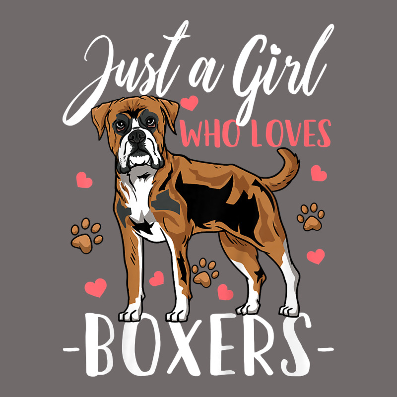 Kids Boxer Dog Just A Girl Who Loves Boxers Gift Urban Hoodie by trangStudio | Teevron