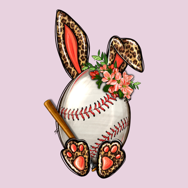 Baseball Easter Bunny Ladies Tee by NancyCooperArtShop | Teevron