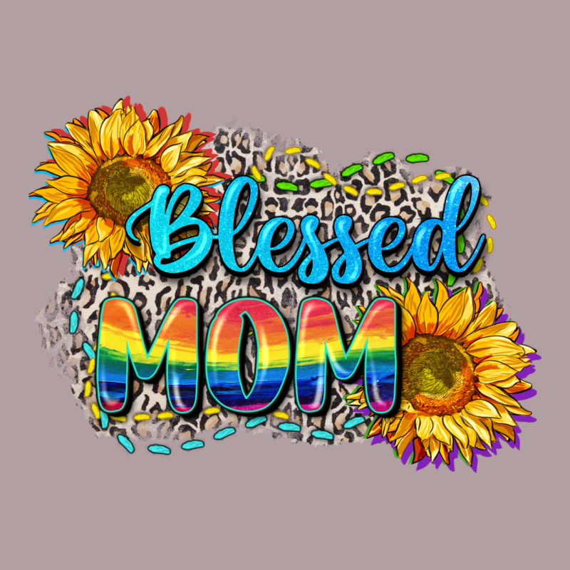 Blessed Mom Vintage Hoodie by CowGirlArtShop | Teevron