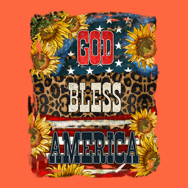 Western God Bless America 4th Of July Premium Hoodie by LillyAllenDesigns | Teevron