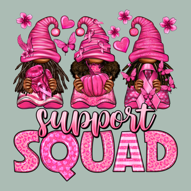 Breast Cancer Afro Gnomies Support Squad Classic Tee by texasbilliewilder | Teevron