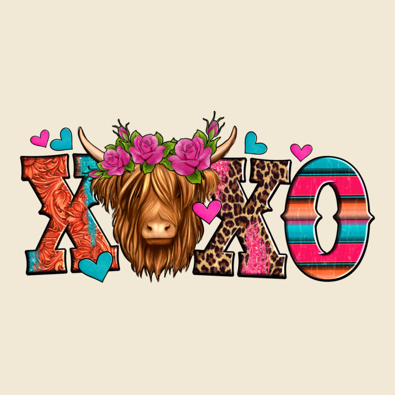 Xoxo Valentine's Day Highland Cow Premium Tee by Jasminsmagicworld | Teevron