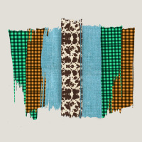 Western Farm Life Cowhide Brush Strokes Heavy Core Tee | Teevron