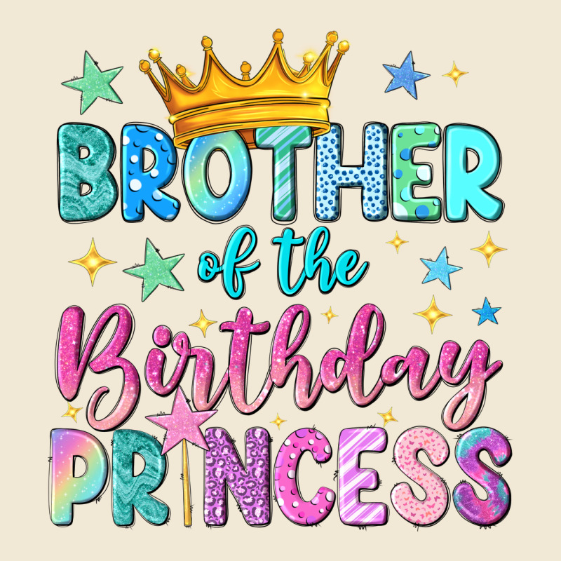 Brother Of The Birthday Princess Ladies Tee by NancyCooperArtShop | Teevron
