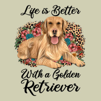 Life Is Better With A Golden Retriever Heavy Core Tee | Teevron