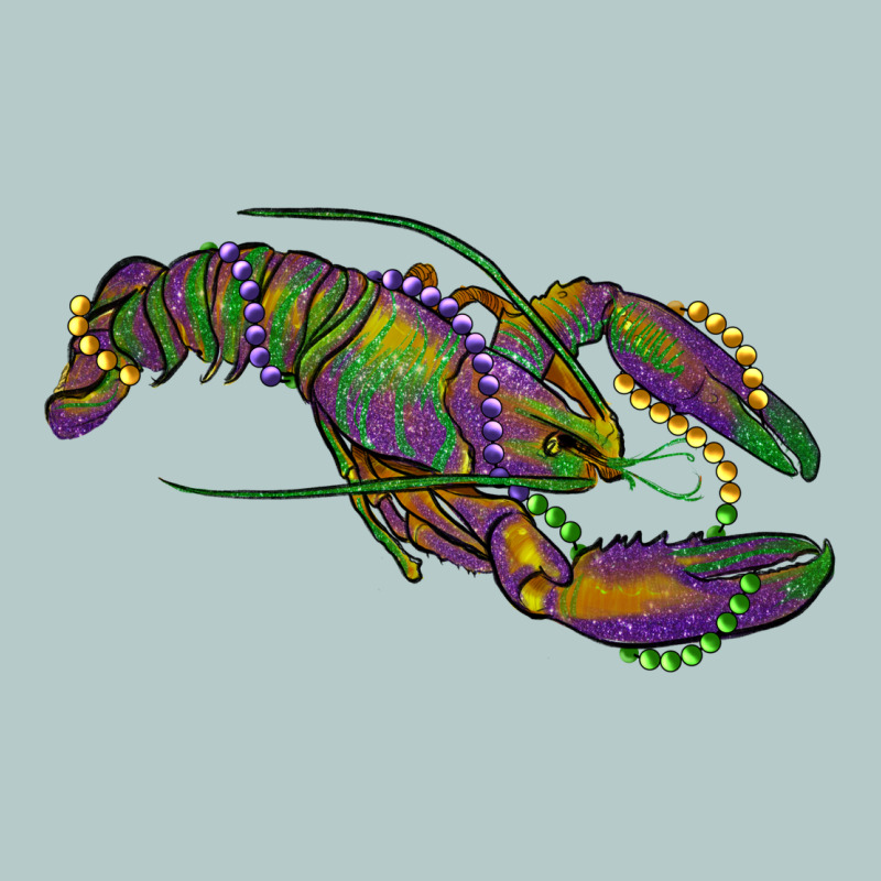Mardi Gras Lobster Heavy Core Tee by RanaPortraitStore | Teevron