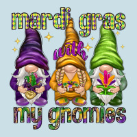 Mardi Gras With My Gnomes Ladies Tee | Teevron