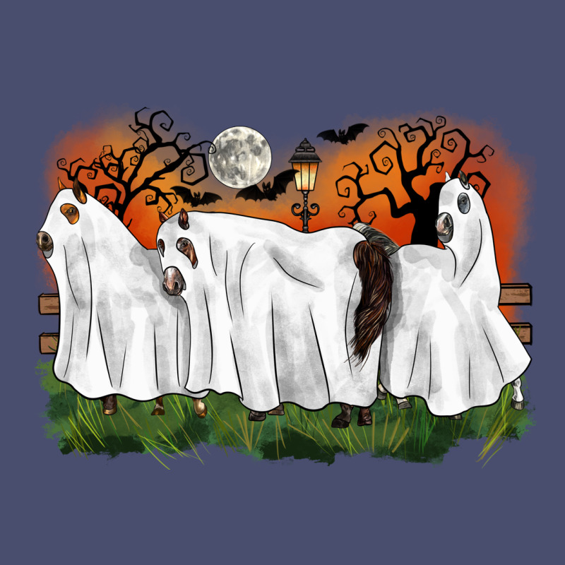 Ghost Horses Halloween Vintage Tee by CowGirlArtShop | Teevron