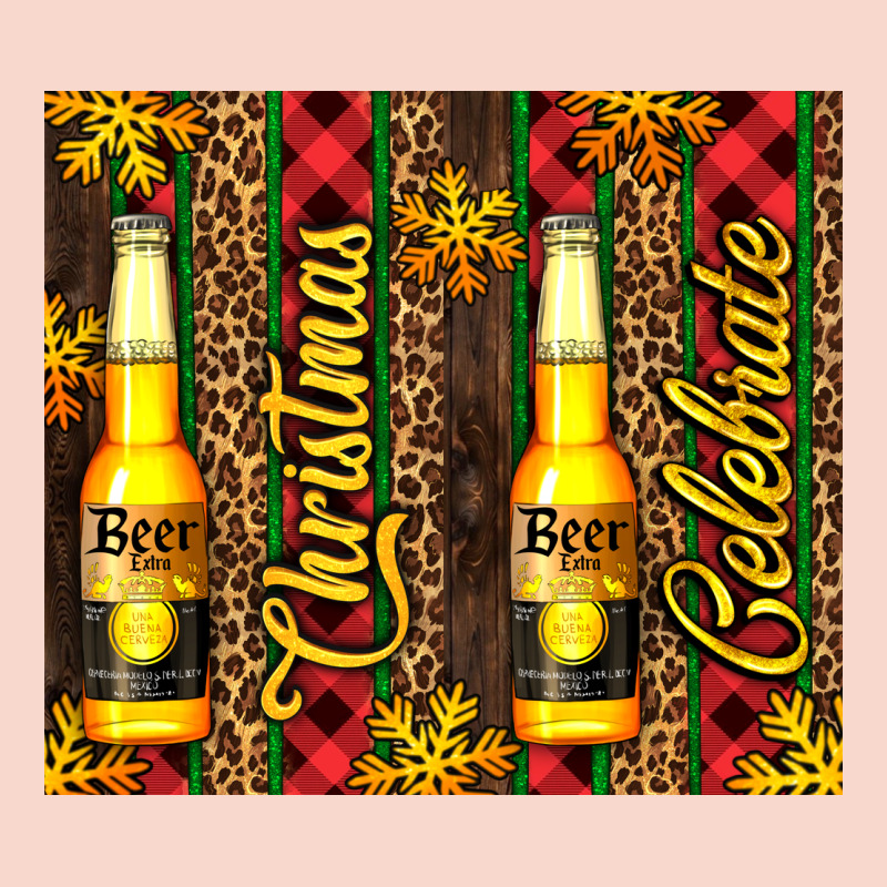 Beer Bottle For Christmas Urban Hoodie by AdoDesignShop | Teevron
