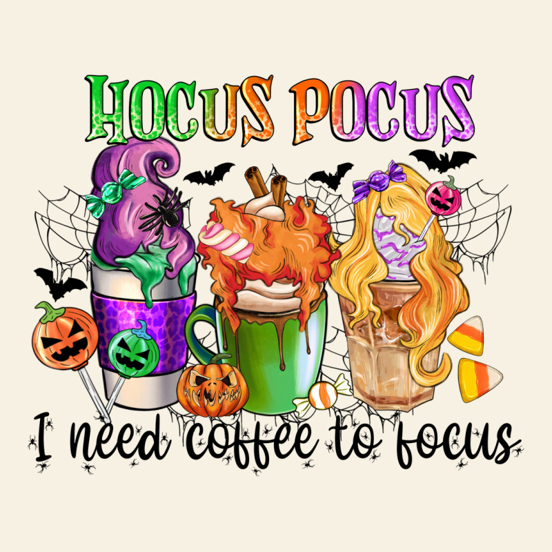 Hocus Pocus I Need Coffee To Focus Vintage Tee by CowGirlArtShop | Teevron
