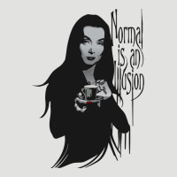 Normal Is An Illusion - Morticia Addams Classic Tee | Teevron