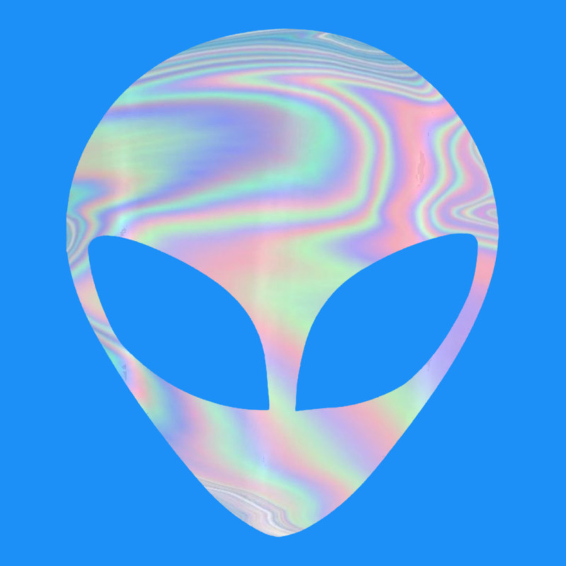 Alien Head Colorful Laser Ufo Sighting Believe Area 51 Classic Tee by trangStudio | Teevron