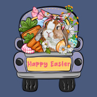 Happy Easter Bunny Truck Easter Day Vintage Hoodie | Teevron