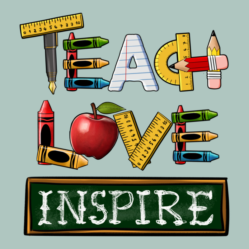 Teach Love Inspire Premium Sweatshirt by BarkalooDesign | Teevron