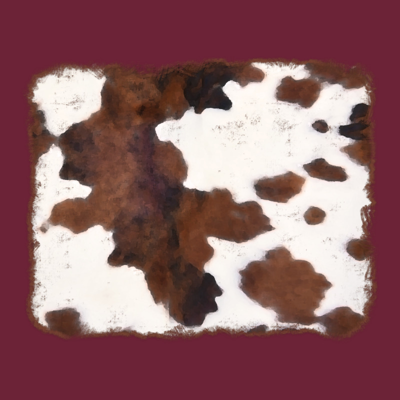 Brown Cowhide Background Long Sleeve Tee by CowCowDesign | Teevron