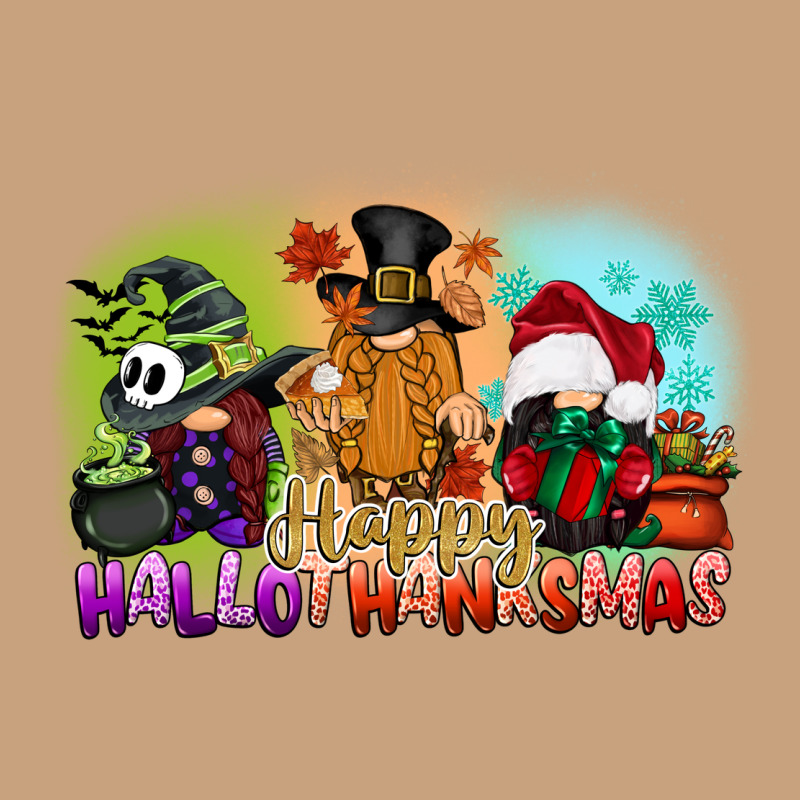 Happy Hallothanksmas Gnomes Vintage Tee by CowGirlArtShop | Teevron