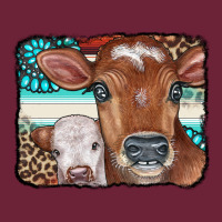 Cows Serape Leopard Gemstone Long Sleeve Tee | Teevron
