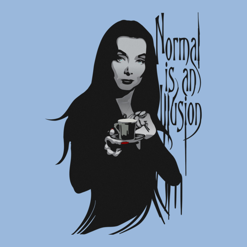 Normal Is An Illusion - Morticia Addams Premium Hoodie by trangStudio | Teevron