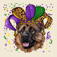 Mardi Gras Hat German Shepherd Premium Tee | Teevron