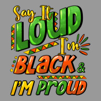 Say It Loud I'm Black And I'm Proud Vintage Hoodie | Teevron