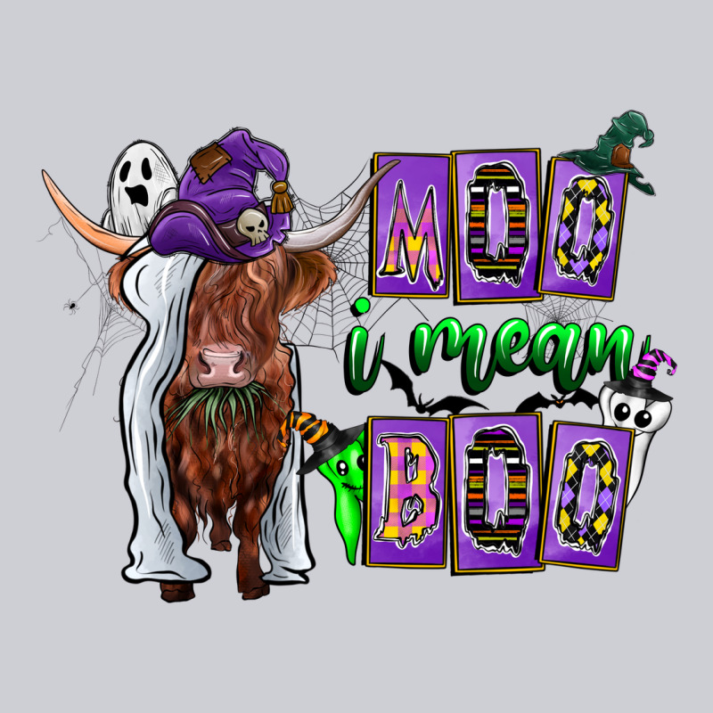 Moo I Mean Boo Heavyweight Sweatshirt by CowhideDigitalArt | Teevron
