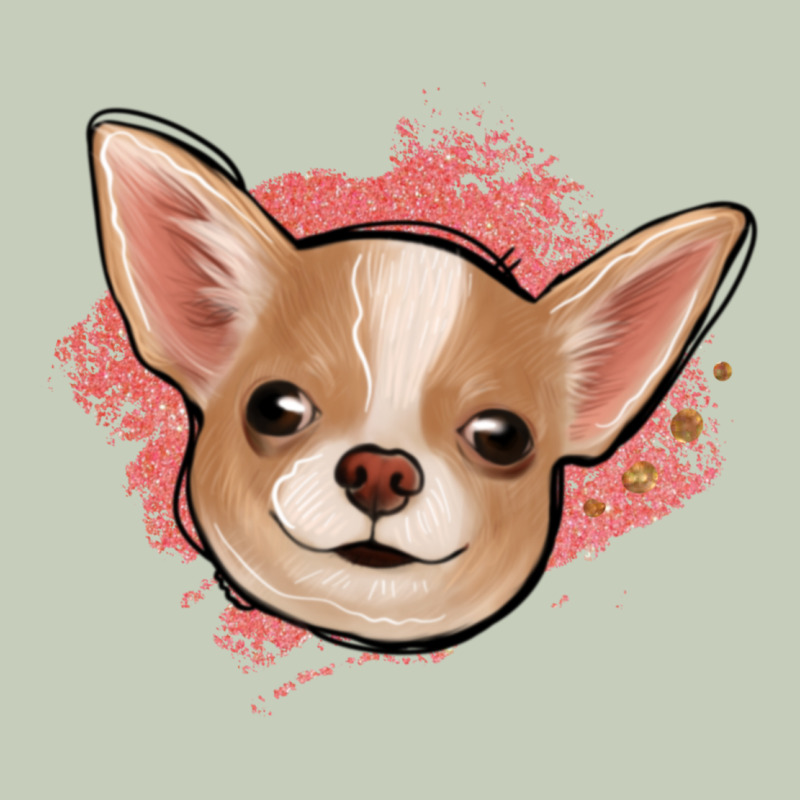 Chihuahua Pink Glitter Long Sleeve Tee by Jasminsmagicworld | Teevron