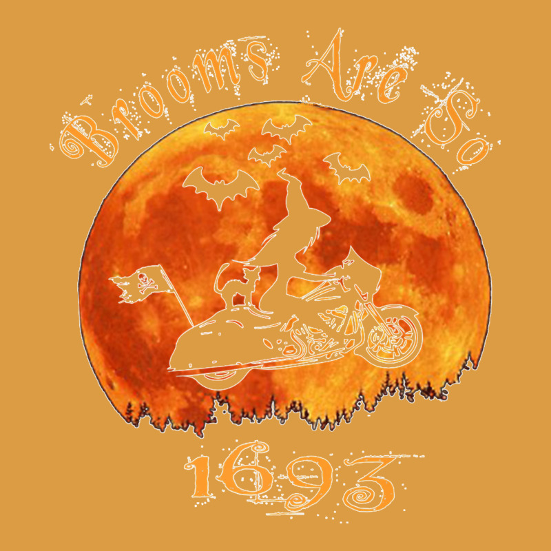 Halloween Witch On Motorcycle Cat & Moon Salem Witch Trials Premium Urban Heavy Tee by trangStudio | Teevron
