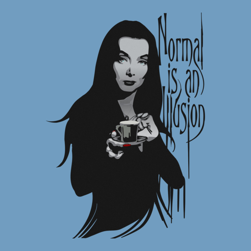Normal Is An Illusion - Morticia Addams Urban Heavy Tee by trangStudio | Teevron