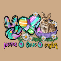 Peace Love Easter Day Vintage Hoodie | Teevron
