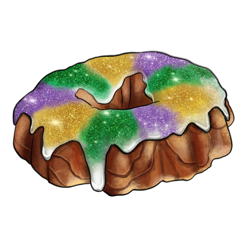Mardi Gras King Cake Premium Tee by RanaPortraitStore | Teevron