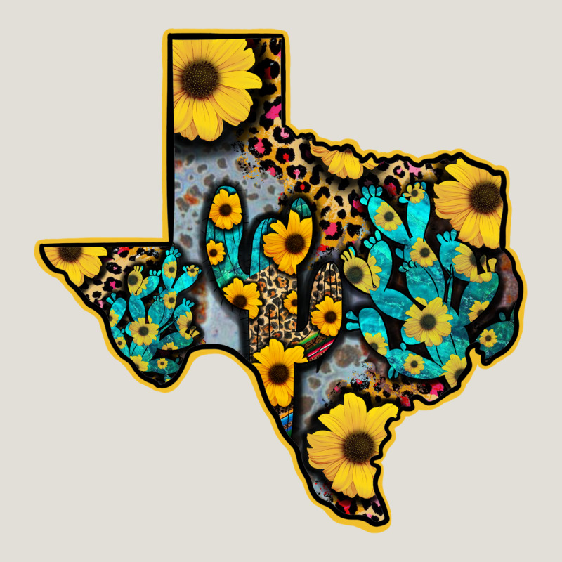 Western Texas Map Heavy Core Tee by Bettercallsaul | Teevron
