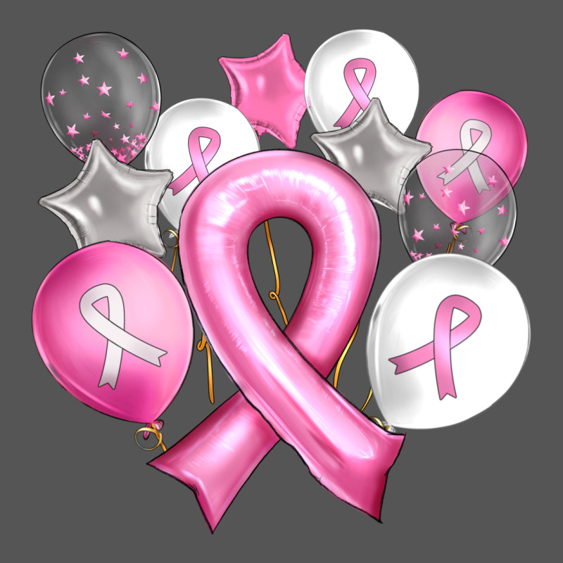 Balloons Cancer Ribbon Zipper Hoodie by Artiststas | Teevron
